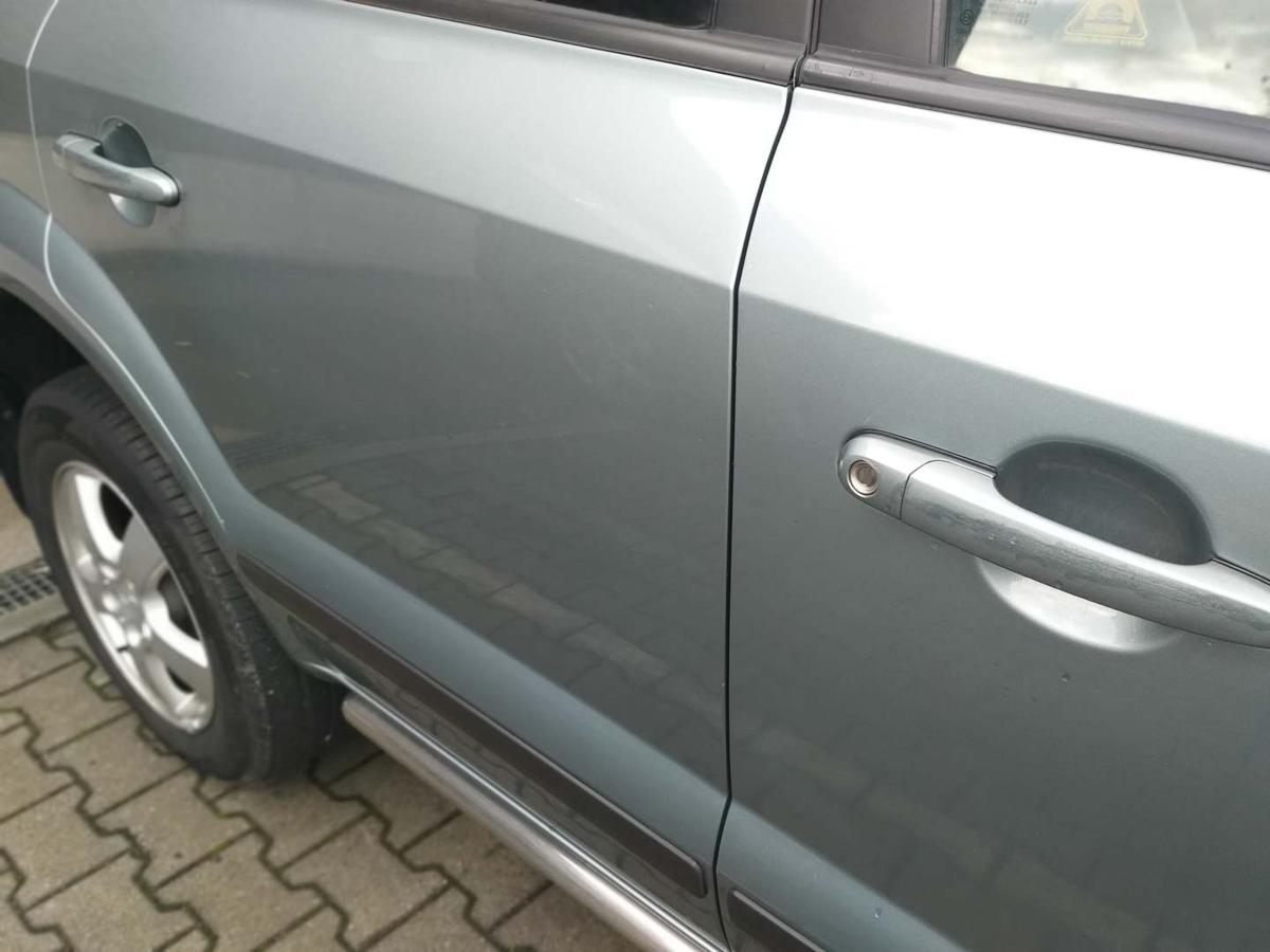 Hyundai Tucson original Tür hinten rechts Hellblaumetallic Rohbau Bj.2005